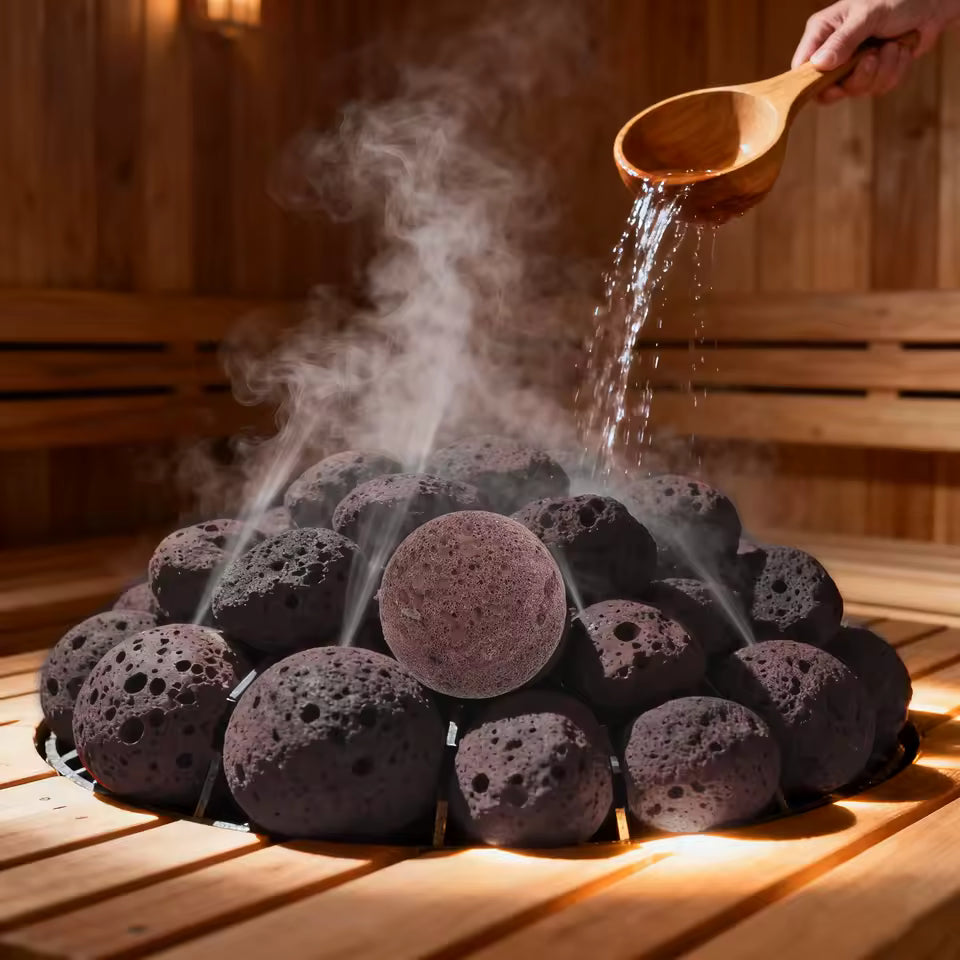 Volcanic Basalt Sauna Stones (5kg)