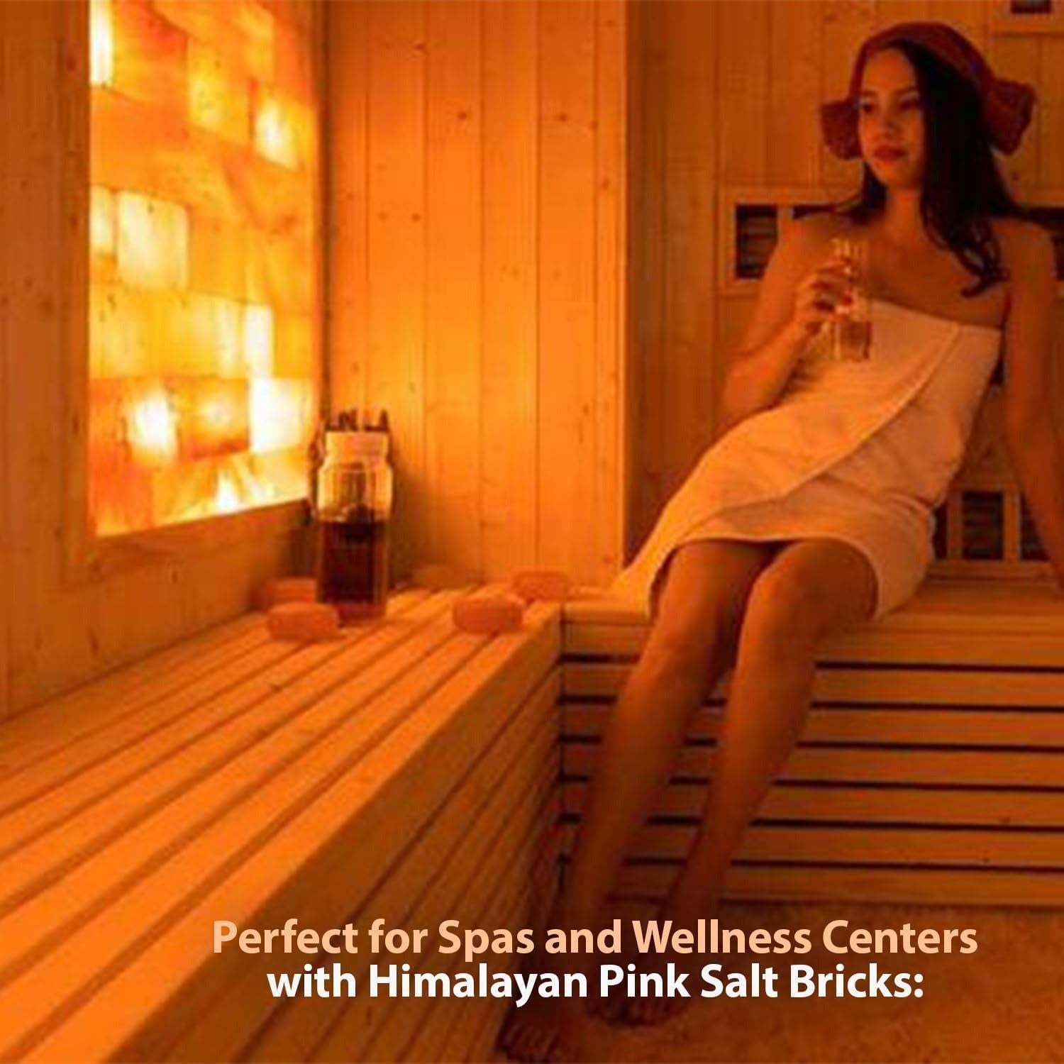 Himalayan Salt Sauna Bricks (2-pack)