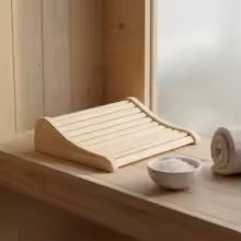 Wooden Sauna Headrest / Neck Pillow