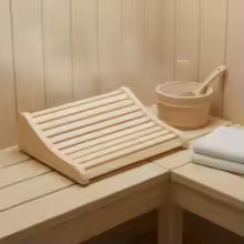 Wooden Sauna Headrest / Neck Pillow