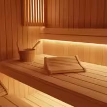 Wooden Sauna Headrest / Neck Pillow