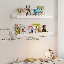Pine Sauna Wall Shelf (2-tier)